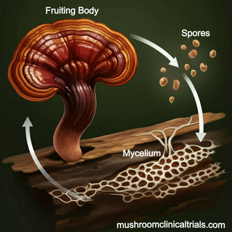 Reishi Mushroom Life Cycle