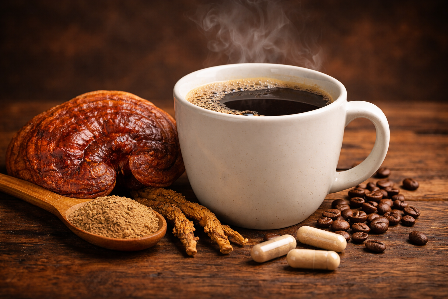 Medicinal mushrooms beta-glucan content